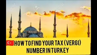 How to find online your Tax Number in turkey || Apna Tax No online kaisa check karein ||AK Vlog