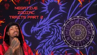 NEGATIVE ZODIAC TRAITS PT. 2 #astrology #vedicastrology #zodiac