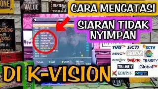 cara mengatasi siaran tidak bisa disimpan di receiver k vision tipe apapun