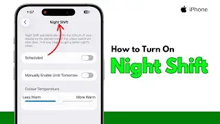 How to Turn On Night Shift Mode on iPhone | Reduce Blue Light Easily