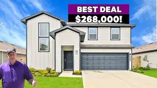 New Caney TX Home Tour | 3.99% Rate + $0 Closing! D.R. Horton Mitchell Plan