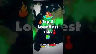The 5 LONELIEST Jobs in the World ⛔📡 🌍 #facts #isolation #alone #map #explore #job #jobs #work