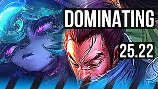VEX vs YASUO (MID) | 10/1/5, Dominating | EUW Master | 25.22