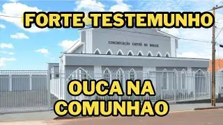TESTEMUNHO CCB - SENHORA SAROU DE INDIGEST&Atilde;O NO CULTO - CONGREGA&Ccedil;&Atilde;O CRIST&Atilde; NO BRASIL