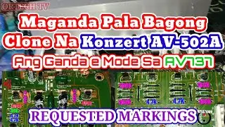 Tutorial Requested Remode for Konzert Clone AV-502A Maganda Rin Pala Bagong Circuit Nila