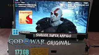 God of war ragnarok 173 gb original winlator bionic snapdragon 8 Gen3 🔥 shader super r&aacute;pido 