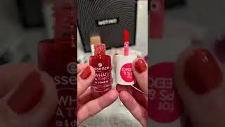 BIG #notinohaul ever i made & new try out of #essencecosmetics #beauty #products 🦢🎀💅