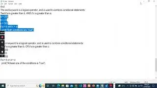 If-else statement combine with logical operators and/or