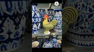 #shorts, blue pottery & handi crafts, how to make pottery in Multan, blue pottery crockery design