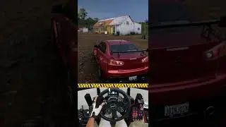 Lancer Evolution X Not Real #shorts #forzahorizon5 #moza #rally #gaming #gameplay #games #racing