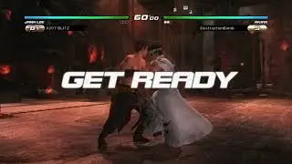 Dead or Alive 5 Last Round [4K60FPS] Jann Lee vs Akira (DestructionBomb)