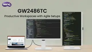 BenQ GW2486TC | USB-C Home Office Monitor with Eye-CareU