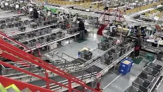 モノタロウ 笠間DC 検品エリア