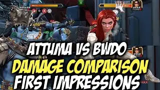 Attuma Vs BWDO Damage Comparison | Good Damage? | Marvel Contest Of Champions