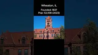 Random US Towns: Wheaton, IL #shorts