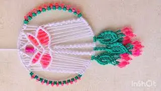 Macrame 🪷 Lotus Flower Design Dreamcatcher