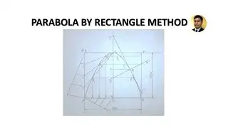 Parabola by Rectangle Method | Problem 1 | Engineering Curves | Engineering Drawing