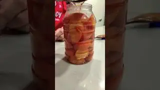 Pickled Fuyu Persimmons