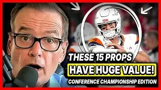 I Analyzed Every Conference Championship Prop &mdash; Here&rsquo;s 15 Props That I LOVE as a Prop Betting Expert