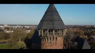 Drohnenflug Burg Linn