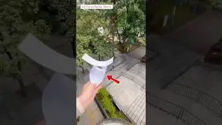 real working paper Glider toy ⭕🥰 , how to make a circular paper airplane glider #shorts #paper