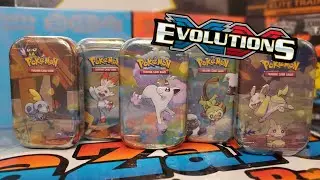 XY EVOLUTIONS Mini-Tin Opening!