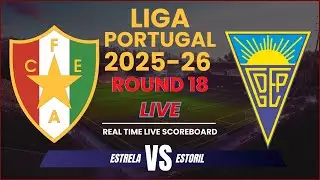 Estrela vs Estoril Live Scores | 2025-26 Liga Portugal - Round 18