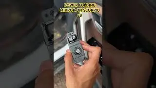 SCORPIO N GOT POWER FOLDING ORVM #shorts #shortsviral #short #scorpion