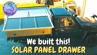 510w Slide Out Solar Drawer!!!! How did we make it and how does it work?