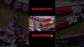 Intense Battle Roczen Vs Barcia Arlington 2014#foryou #fyp #competitive #supercross #motocross#rock