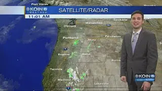 Wednesday Noon Weather Update April 18th, 2018