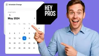 How to Make Schedule Changes on Work Orders in HeyPros