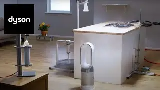 Очиститель воздуха Dyson Pure Hot+Cool&trade;. Распознает и улавливает загрязняющие вещества в доме.