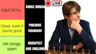 I Ranked EVERY Black Opening (Chess Tier List)