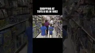 Shopping at Toys R US in 1992 | #toysrus #90s #1990s #nostalgia #shorts