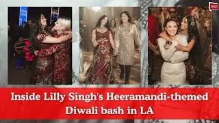 Inside Lilly Singh's Heeramandi-themed Diwali bash in LA| India Abroad