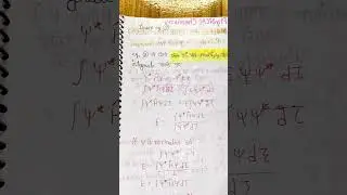 The Variation Theorem in hindi notes#msc#chemistry#video  notes#shorts#viralvideo#ytshort#short