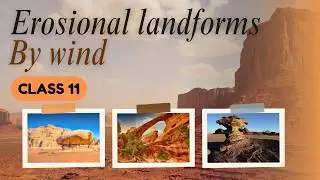 Erosional landforms