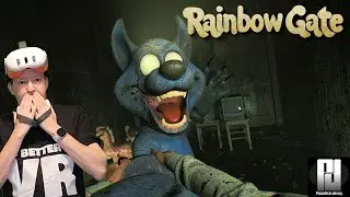 Я играл в RAINBOW GATE - (НОВЫЙ клон, вдохновлённый FNAF) в VR с UEVR и СЛОМАЛ игру!!! #UEVR