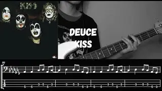 Deuce | Kiss | Bass Cover (With Tabs)