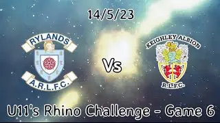 Rylands Sharks Vs Albion U11's Rhinos Challenge @ Skegness 14/5/23