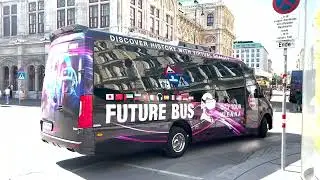 💜 Tickets auf:  y.futurebus.tours   Erste Bustour mit Virtual-Reality-Erlebnis in Wien