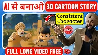How to Create Viral 3D Cartoon Videos with AI (Free) | AI Se Cartoon Video Kaise Banaye