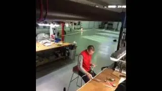Hard eye splice time lapse