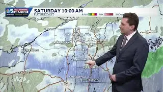 Snow Saturday, especially in southern Vermont (1-16-26)