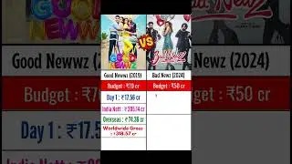 Bad Newz Day 2nd Collection vs Good Newwz | Budget, Collection & Hit/Flop | Filmy Aulakh