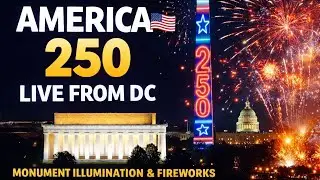 LIVE Replay: Washington Monument Illumination 🇺🇸 | National Mall Night Walk(January 5,2026)
