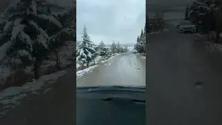 A Beautiful Blanket of snow covered Quetta today