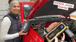 Автомобильный пусковой аккумулятор amplyn 5000A 24000 мАч