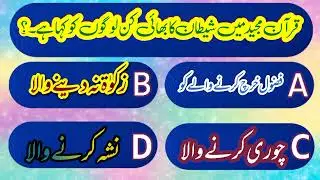 Islamic  Question Answers in Urdu || Paheliyan in Hindi || Riddle Common Sense Test || M Naeem MCQ